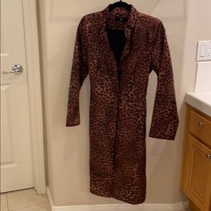 COPY - Rachel Zoe Leopard trench coat
